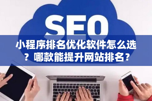 小程序排名优化软件怎么选？哪款能提升网站排名？