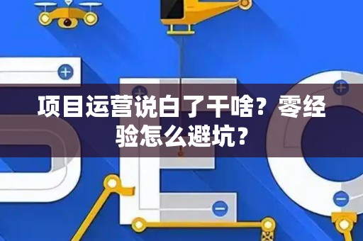 项目运营说白了干啥？零经验怎么避坑？